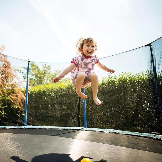 40 Pack Trampoline Springs 5.5” Heavy Duty Galvanized Steel Replacement Trampoline Parts Springs with T Hook, Great for Outdoor Trampoline Aotob, Skywalker, JumpKing, UpperBounce, SkyBound