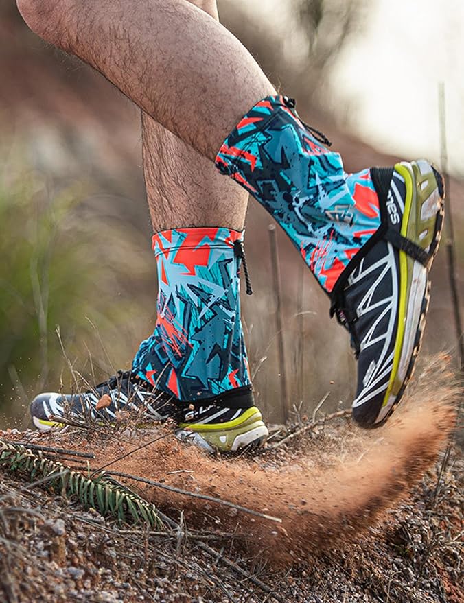 TRIWONDER Gaiters Low Gators Lightweight Waterproof Ankle Gaiters for Hiking Walking Backpacking