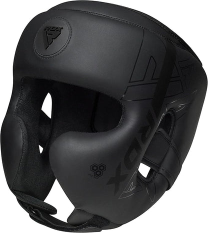 RDX Boxing Headgear, MMA Training, Adjustable Padded Kara,Muay Thai Headgear, Kickboxing, Sparring, Martial Arts, Karate, Taekwondo Helmet