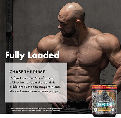Anabolic Warfare Defcon1 High Stim, High-Intensity Pre-Workout Powder (Fruit Explosion, 20 Servings)