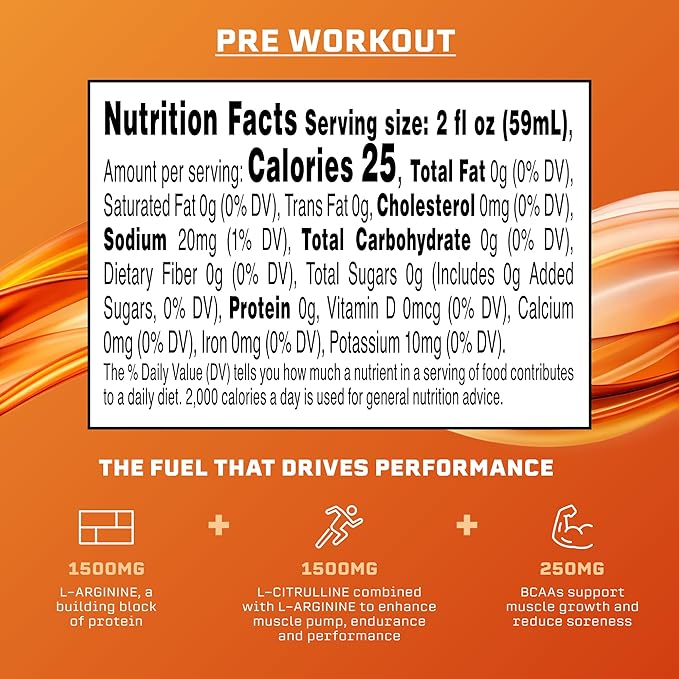 Syncron Pre Workout Sports Drink Endorsed by Shohei Ohtani, Aluminum Bottled, Sugar Free Pre Workout Drink with L Arginine, L Citrulline & BCAAs for Athletes & Training, Grapefruit, 6 Pack, 2 oz