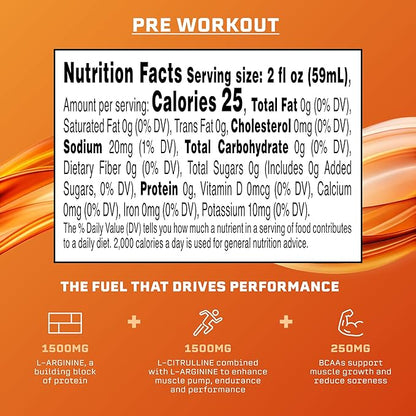 Syncron Pre Workout Sports Drink Endorsed by Shohei Ohtani, Aluminum Bottled, Sugar Free Pre Workout Drink with L Arginine, L Citrulline & BCAAs for Athletes & Training, Grapefruit, 6 Pack, 2 oz