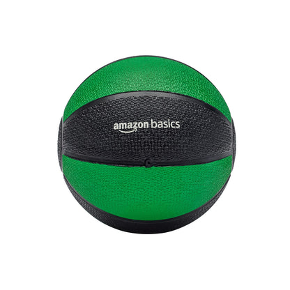 Amazon Basics Weighted Medicine Ball for Core Strength, Strength Training, Full-Body Workouts and