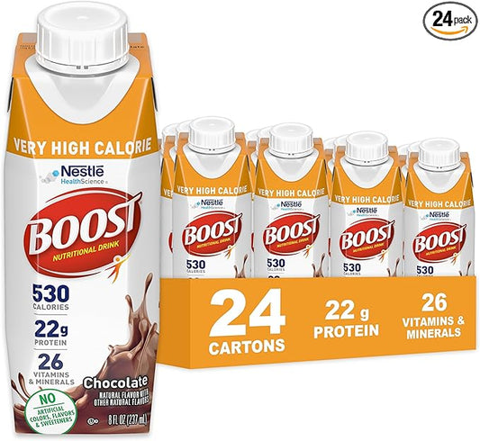 BOOST Very High Calorie Nutritional Drink ??Helps Weight Gain & Maintenance - 530 Calories - 26