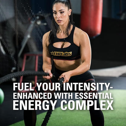 EHP Labs OxyShred Hardcore Super Dosed Pre Workout Powder - Preworkout Powder with L Glutamine & Acetyl L Carnitine, Energy Boost Drink - 275mg of Caffeine - Watermelon Candy, 40 Servings