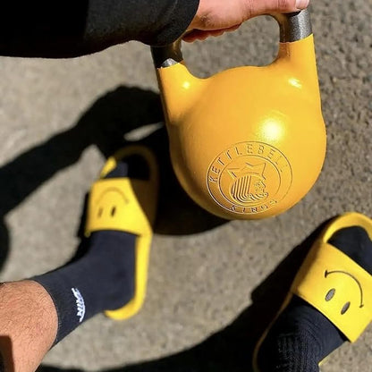 Kettlebell Kings Competition Kettlebells Weight (33mm handle) 4-32 KG | Hand weights Workout Gym Equipment & Strength training sets for Women & Men | Weights set for Home Gym