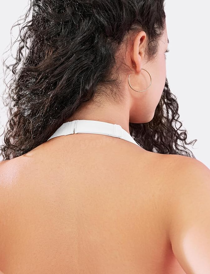 VOYJOY Sports Bras for Women Basic Wireless Bra Crop Workout Yoga Bra Sexy Tank Top