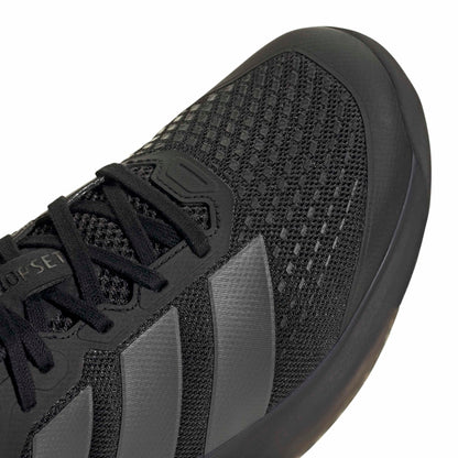 adidas Men's Dropset 4 Power Trainer M, Black/Grey/Black, 10.5
