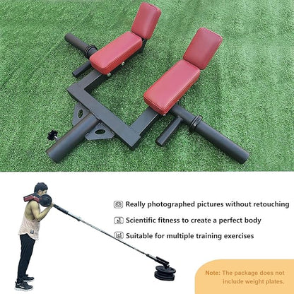 Viking Press Landmine Handle for 2-Inch Barbell, Hack Squat T-Bar Row Attachment Strength Training Accessories, Shoulder Press Landmine Attachment Equipment