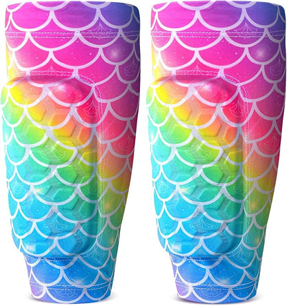 Shin Guards Soccer Kids Girls, Shin Pads Shin Guard Protection Kids Girls Toddler, Calf Compression Sleeve with Honeycomb Pads for Kids 3-9 Years Old Girls Toddlers