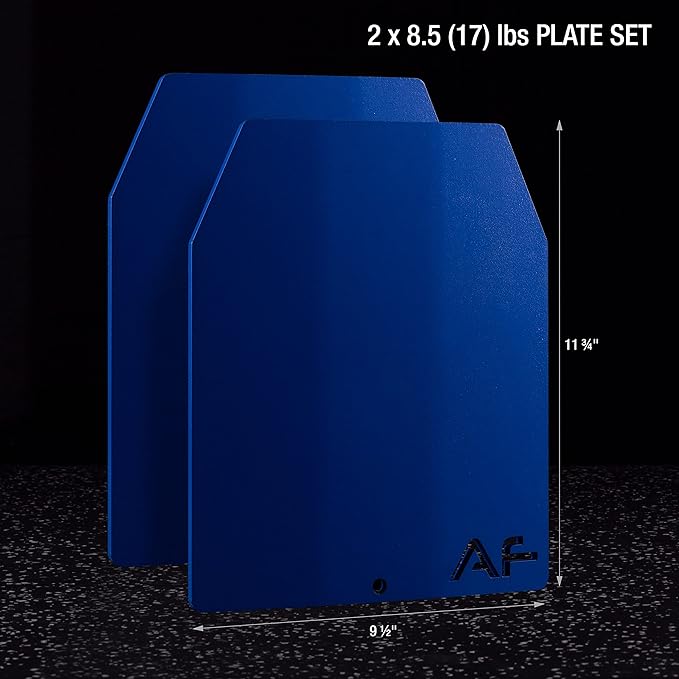 Weight Vest Plates for Tactical Weighted Vests ??WODs, Workout, Strength and Endurance Training, Running ??3D Curved Ergonomic Design ??Available 7LB/11LB/17LB/27LB