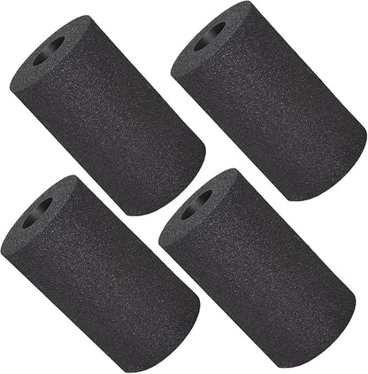 Foot Foam Pads Rollers Replacement (5.5 * 3.1 * 3.1in), Padding Cover for Inversion Table, Workout Bench, Sits Ups Replacement Parts, Home Gym Accesories