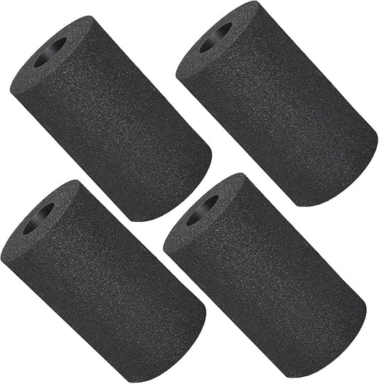 Foot Foam Pads Rollers Replacement (5.5 * 3.1 * 3.1in), Padding Cover for Inversion Table, Workout Bench, Sits Ups Replacement Parts, Home Gym Accesories