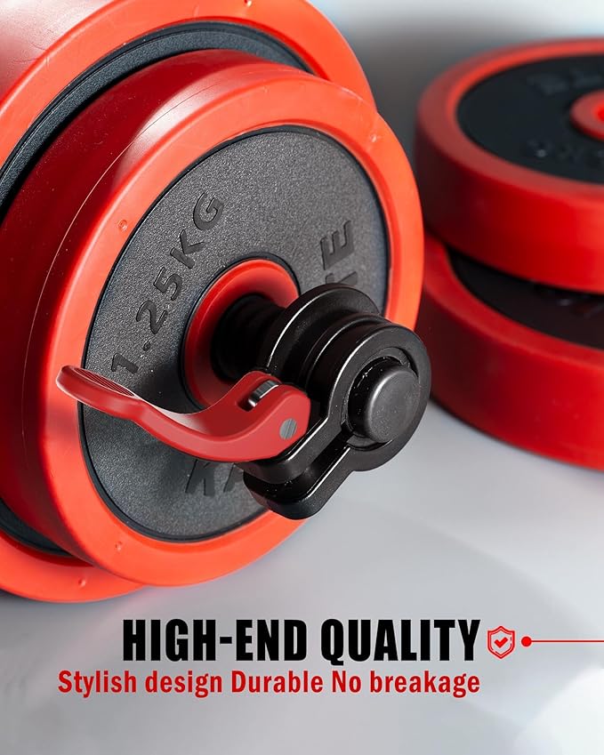 Narrow Barbell Clips 2.5cm Width for Olympic Bars, 0.9-1.18inch Adjustable Weight Clamps, Quick Release Locking Collars for Weightlifting