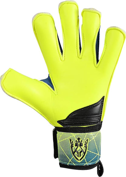 Soccer Goalie Goalkeeper Gloves for Kids Boys Youth & Adult,Latex Strong Grip Palms with Removable Finger Spines Protection Children Football Gloves for Training/Match(Sizes 5-10,6 Styles)