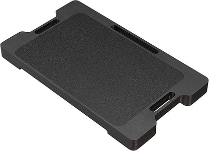 Resistance Band Workout Footplate - Non-Slip Wooden Fitness Board, Exercise Platform for Full-Body Home Gym, Strength Training, Stretching, Flexibility and Balance