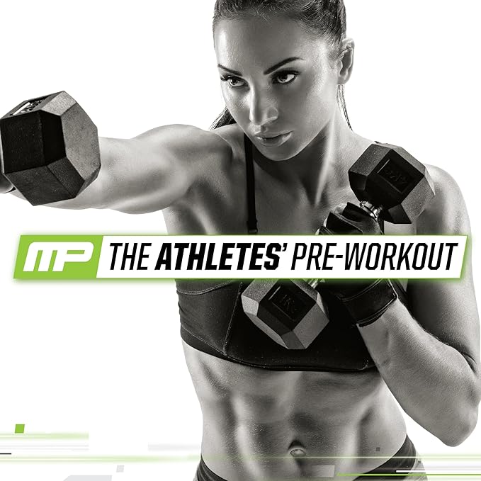 Muscle Pharm Assault Energy & Strength Pre Workout Powder for Men & Women with Beta Alanine, Caffeine, Creatine & Betaine Anhydrous, Pre-Workout Supplements, 30 Servings, Fruit Punch Flavor