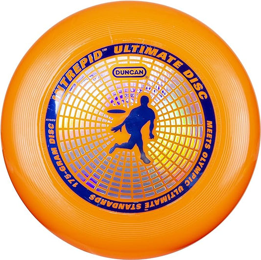 Duncan Intrepid Ultimate Competition Disc, 175g Precision Weighted Flying Disc, Orange