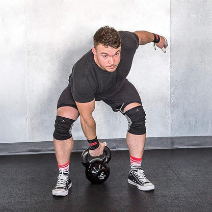 ProsourceFit Vinyl Coated Cast Iron Kettlebells for Full Body Fitness Workouts