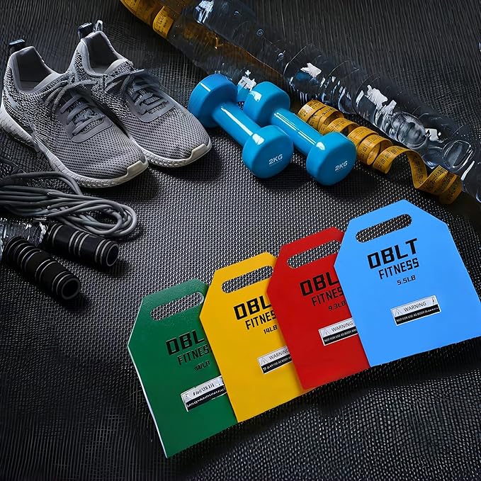 OBLT Weight Vest Plates for Full-Body Strength Training-5.5/9.3/14/19 LBS Suitable Crossfit,Outside and Fitness Man& Women