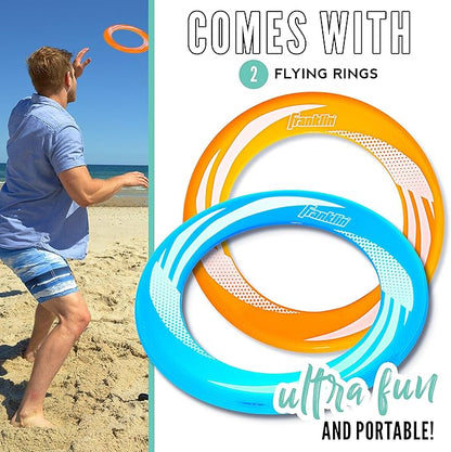 Franklin Sports 2 Pack Flying Rings, Yellow
