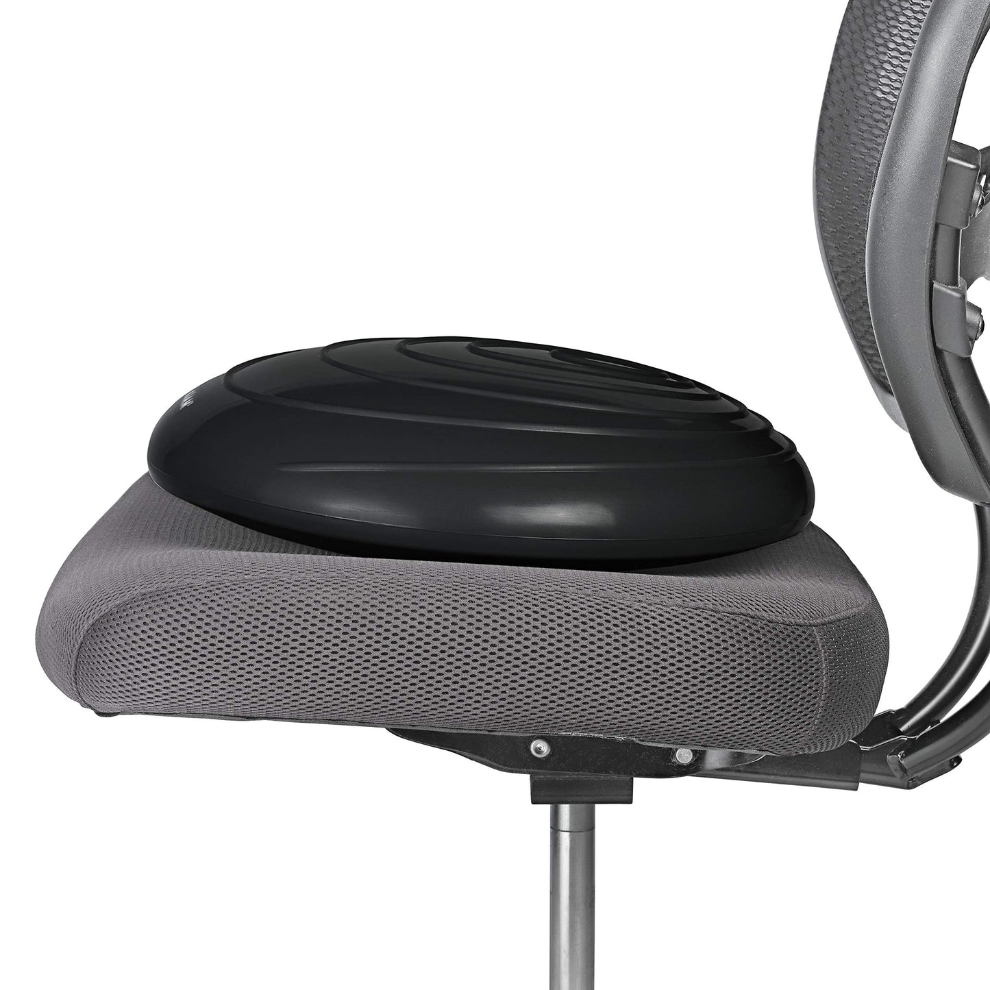 Gaiam Balance Disc Wobble Cushion, 16", Core Stability Seat (Black)