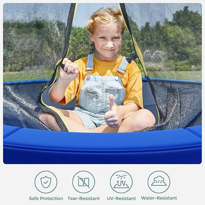 SONGMICS Trampoline Pad, 8ft 10ft 12ft 14ft 15ft Replacement Trampoline Safety Pad, Spring Cover