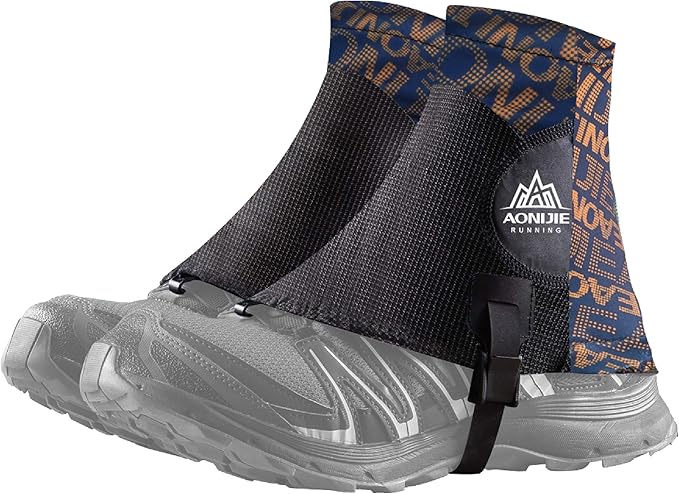 Azarxis Trail Gaiters Low Ankle Gators Shoes Boots Cover Breathable & Sand Protection for Men Women Running Triathlon Marathon Cycling Hiking Long Distance Backpacking Ourdoor Sports