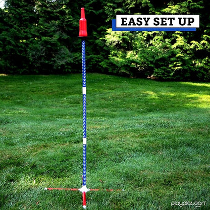 Play Platoon Bottle Jam Flying Disc Game for Teens & Adults to Play Outdoors - Fourth of July Yard Set Tailgate Party Game