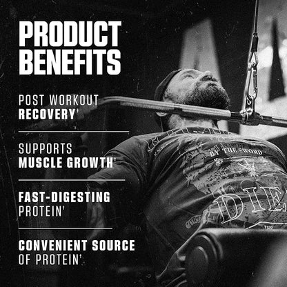 Axe & Sledge Farm Fed 100% Whey Protein Isolate | 25g Protein | Low Carb, Low Sugar, Soy Free, Gluten Free | Protein Powder for Men and Women | Keto | Made in The USA | 28 Servings, Marshmallow Milk