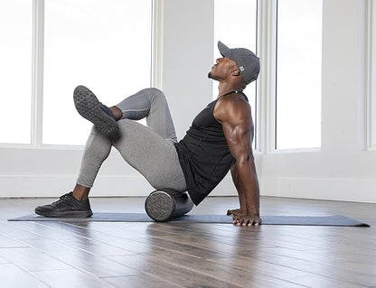 High-Density Round Foam Rollers - 4 Size and 8 Color Options - Massage Rollers for Stretching, Deep Tissue and Myofascial Release