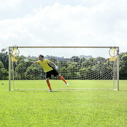 PodiuMax Top Bins Soccer Target Goal, Easy to Attach and Detach to The Goal, Set of 2, for Shooting Accuracy Training