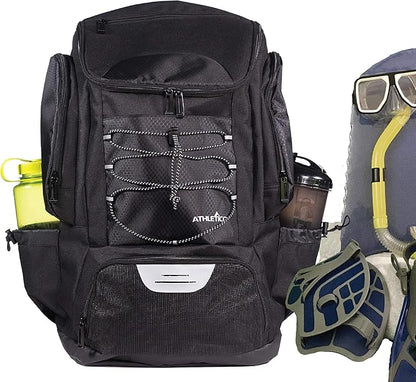 Athletico Swim Backpack - Swim Bag With Wet & Dry Compartments for Swimming, Beach, Camping - Pool Bags With Laptop Sleeve
