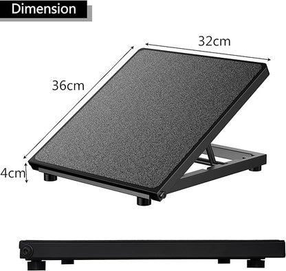 Professional Steel Slant Board Calf Stretcher Adjustable Balance Board with Non-Slip Surface for Ankle and Foot Stretching