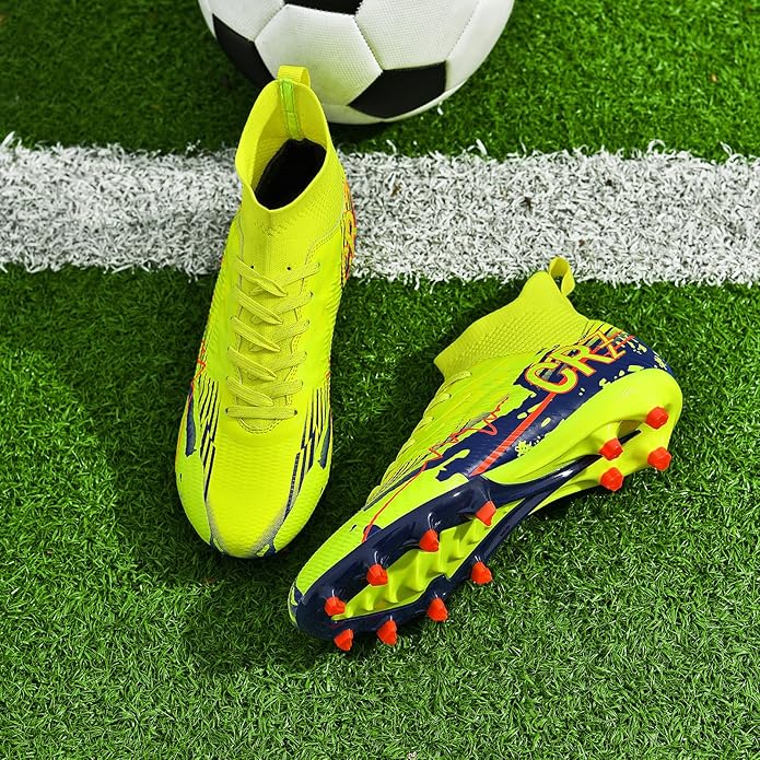 Soccer Cleats for Mens Womens Indoor Turf Soccer Shoes Youth AG TF Training Football Boots Unisex