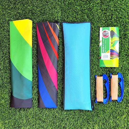 Mint's Colorful Life Delta Kite for Kids & Adults, Extremely Easy to Fly Kite, Best Kites for Beginner
