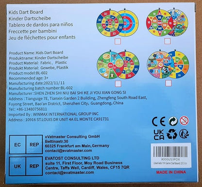 Large Kid Safety Toss Game Game, Family Party Party Supplies for Kids, Gift for Boys Birthday or Christmas for 3 4 5 6 7 8 9 10 11 12 Year Old Boy Girl Adult Birthday