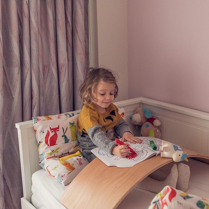 NUTTY TOYS Montessori Wooden Wobble Board for Kids & Adults -100% Natural Wood Balance Board Toddler Balancing Toy Unique Boy & Girl Open Ended Toy Best Christmas Stocking Stuffer Gifts Idea 2025