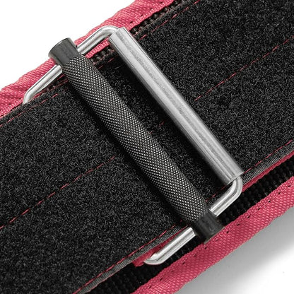 Gymreapers Quick Locking Weight Lifting Belt for Men Gym Belt for Powerlifting Deadlift Belt with 4 Inch Neoprene Metal Buckle Back Support Weightlifting Belt Women