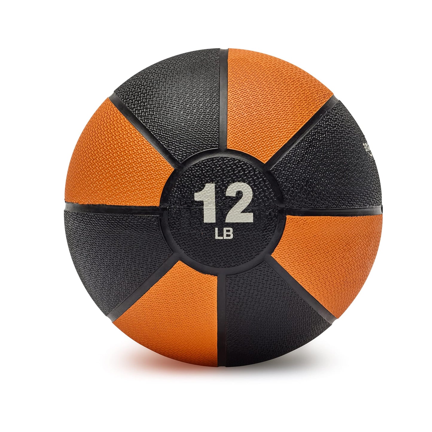 Amazon Basics Weighted Medicine Ball for Core Strength, Strength Training, Full-Body Workouts and