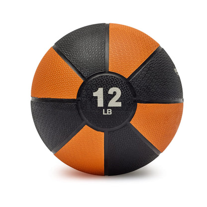 Amazon Basics Weighted Medicine Ball for Core Strength, Strength Training, Full-Body Workouts and