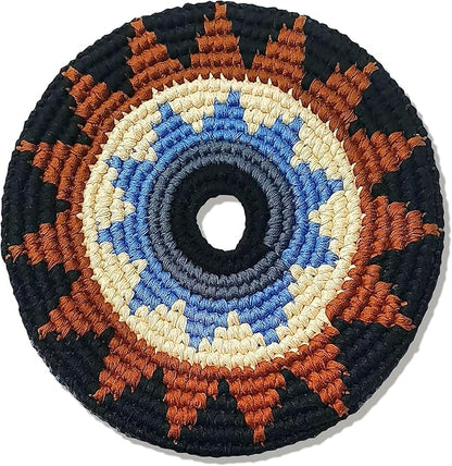 Buena Onda Indoor Flying Disc - 7'' Flexible Sport Disc for Indoor and Outdoor Play - Amazing Handmade Quality from Guatamala - Pocket Discs are Played in Over 20 Family Fun Games