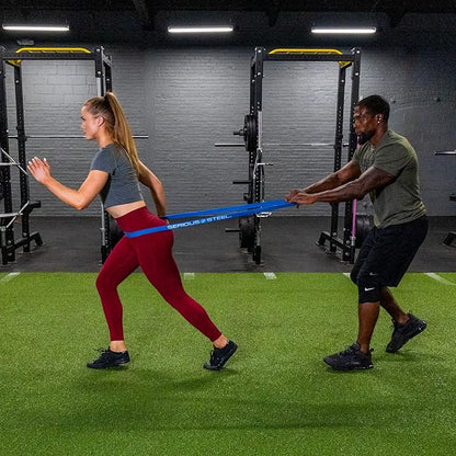 Serious Steel 41" Assisted Pull-up Band, Heavy Duty Resistance Band Sets, Stretching, Powerlifting, Resistance Training and Pull Up Assistance Bands