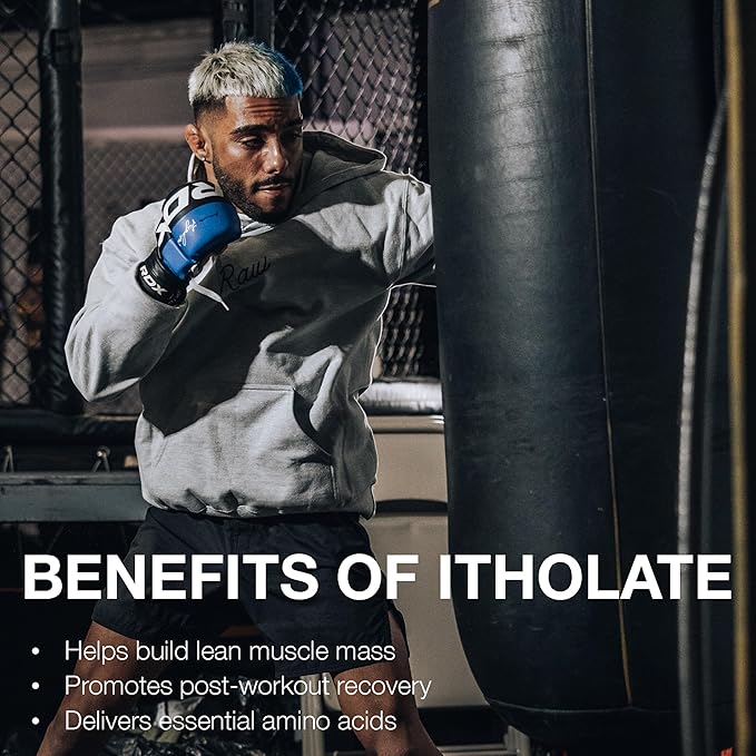 RAW Whey Isolate Protein Powder, Cinnamon Crunch (CBUM Itholate Protein) - 100% Grass-Fed Sports Nutrition Powder for Muscle Growth & Recovery - Low-Fat, Low Carb, Naturally Flavored - 25 Servings