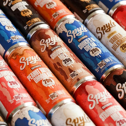 High Protein Milk - 6 Flavor Variety Pack with 60mg Caffeine & 20g Protein - 90 Calories, Ready to Drink, Sugar Free, Lactose Free Milk, Perfect for Workout Recovery & Afternoon Pick Me Up - 12 Count