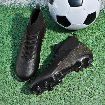 Mens Soccer Shoes Womens Indoor Outdoor Football Cleats Unisex Baseball Turf Shoe Youth Rugby Adult AG FG TF Football Boots Wide Training Sneaker
