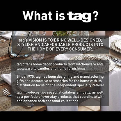 TAG Chapel 3X12 Ivory Pillar Paraffin Wax Candle Unscented Drip-Free Long Burning 175 Hours for Home Decor Wedding Parties Dining Dinner Kitchen Table Tabletop Living Room End Table Decor Decoration