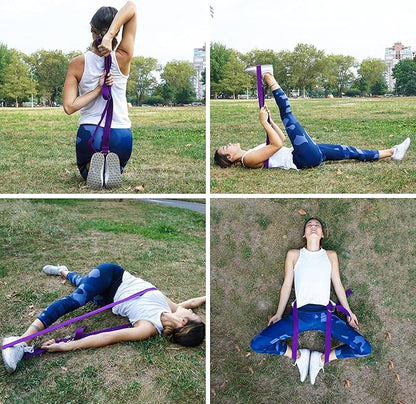 Yoga Mat Set for Beginners,Yoga Mat with Carrying Strap,Yoga Blocks 2 Pack with Yoga Strap,Yoga Ball,Ankle Puller,11-Piece Yoga Kits and Sets for Beginners,Yoga Starter Kit for Women Men