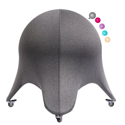 ENOVI Starfish Yoga Ball Chair, Exercise Ball Ergonomic Design for Office and Home, Relieve Back