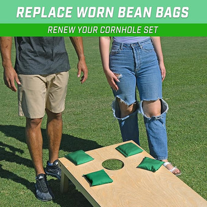 GoSports Classic Cornhole Bean Bags Set of 4-16 Colors Available - Regulation All Weather, Mix and Match